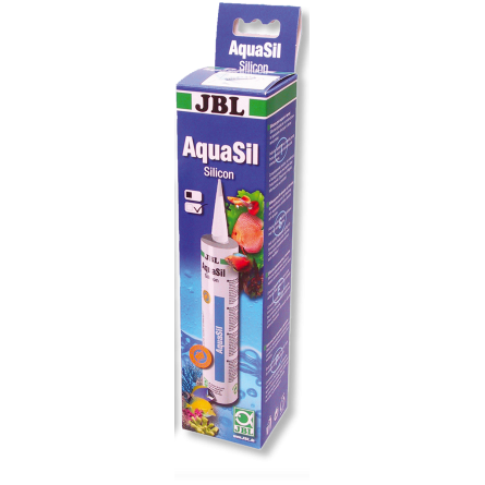 JBL - AquaSil transparente - Silicona especial para acuarios y terrarios - 310ml JBL - AquaSil transparente - Silicona especial para acuarios y terrarios - 310ml