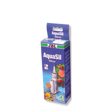 JBL - AquaSil black - Specialni silikon za akvarije in terarije - 80ml