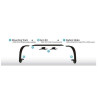 ECOTECH MARINE - Multi Light Radion G5/G6 RMS Slide – Support ajustable pour rampes LED Radion