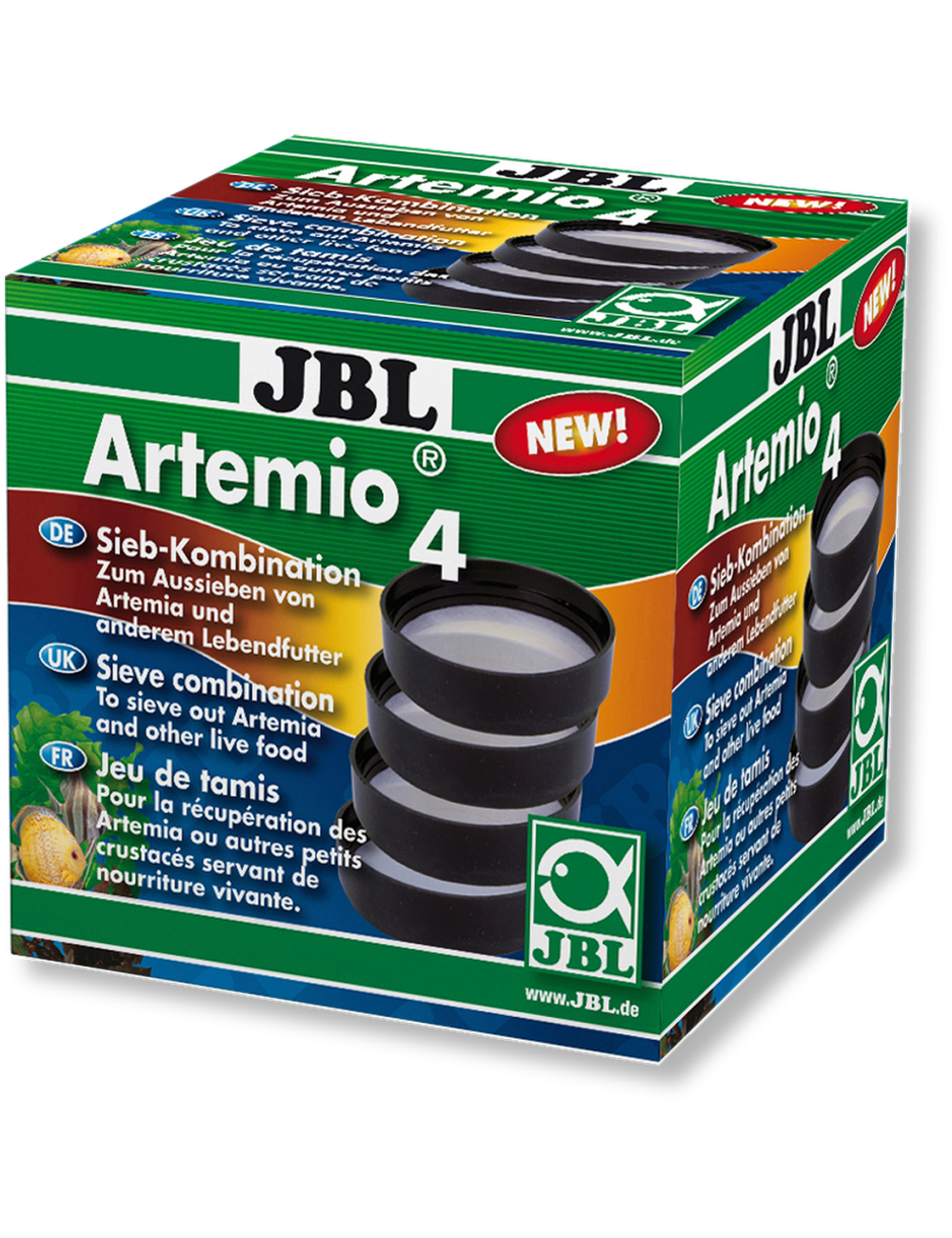 exposición en voz alta ~ lado JBL - Artemio 4 - Juego de tamices para ArtemioSet