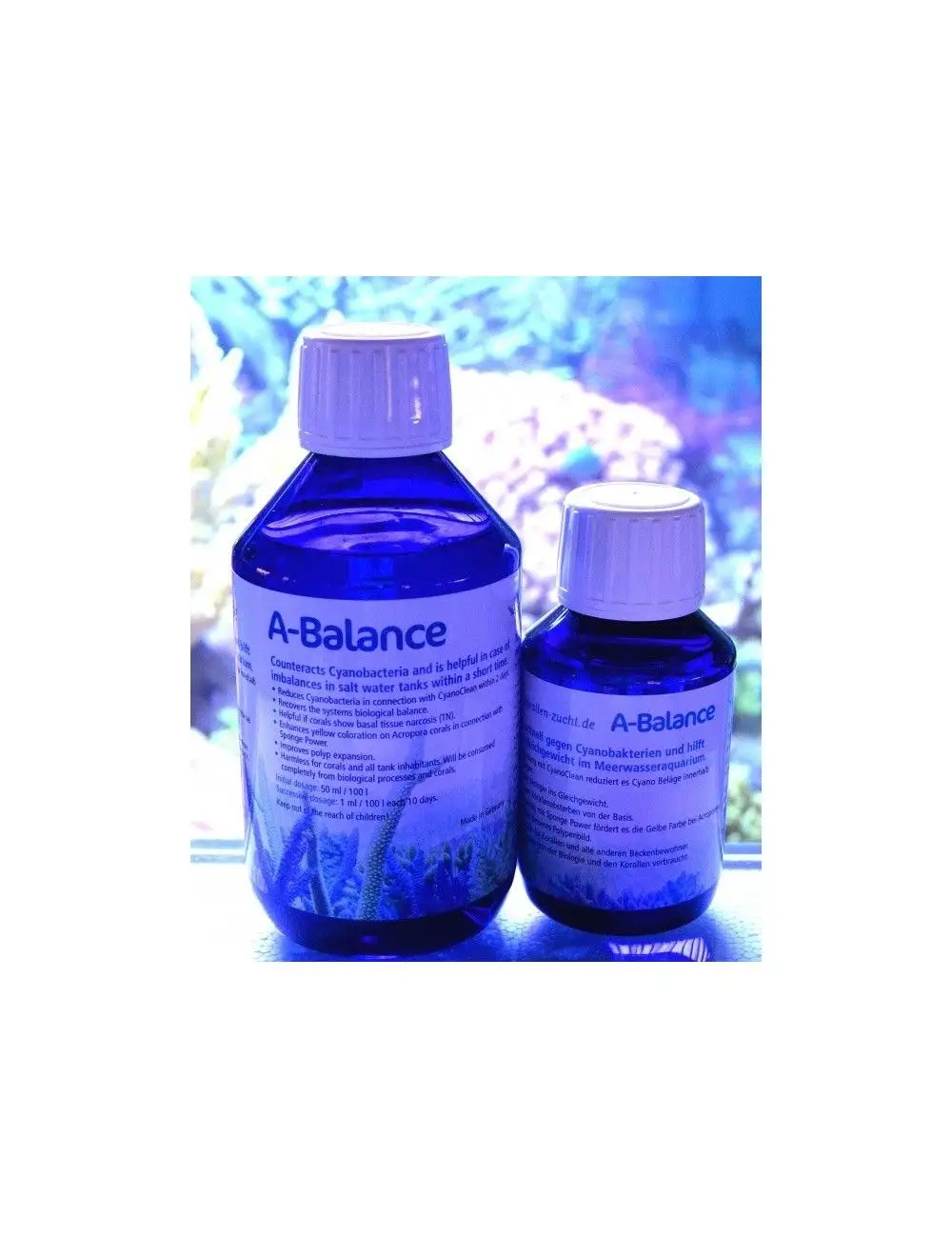 KORALLEN-ZUCHT - Pohl's A-Balance - 250ml - Élimine les cyanobactéries