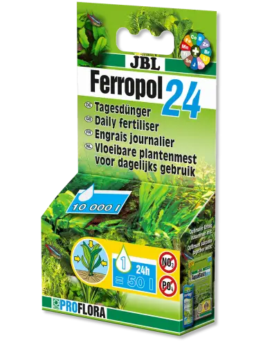 JBL -Ferropol 24 - Fertilizante para plantas - 10ml