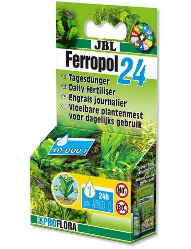 JBL -Ferropol 24 - Plant fertilizer - 10ml