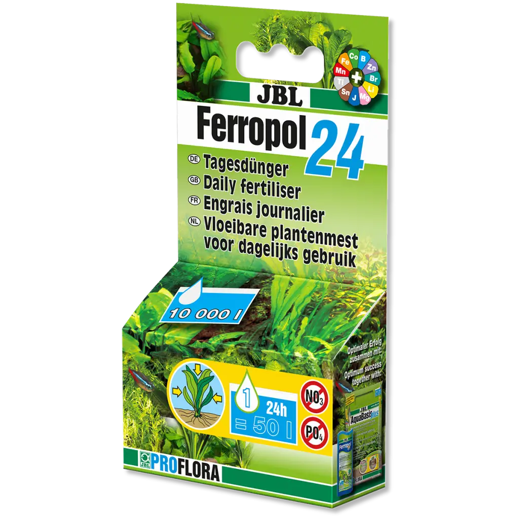 JBL -Ferropol 24 - Plant fertilizer - 10ml