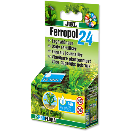 JBL -Ferropol 24 - Fertilizante para plantas - 10ml JBL -Ferropol 24 - Fertilizante para plantas - 10ml