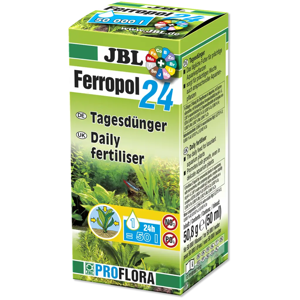 JBL - Ferropol 24 - Engrais pour plantes - 50ml