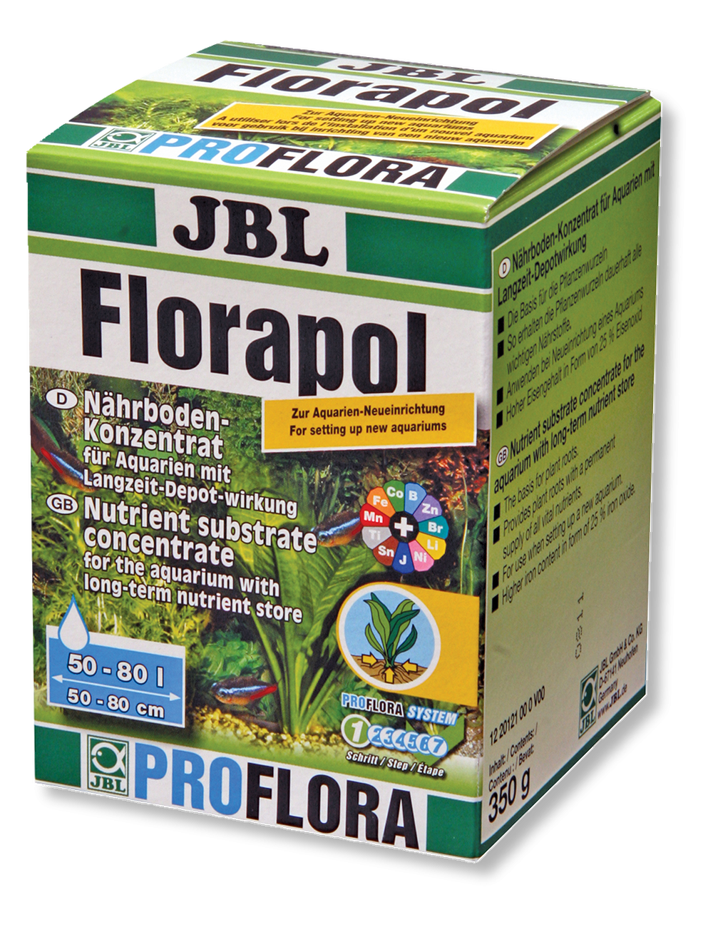 JBL - Florapol - Engrais longue durée - 350g