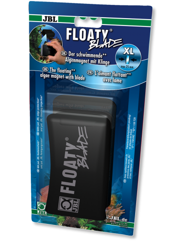 JBL - Floaty XL Blade - Magnetni čistač s oštricom - Prozor maks. 25 mm