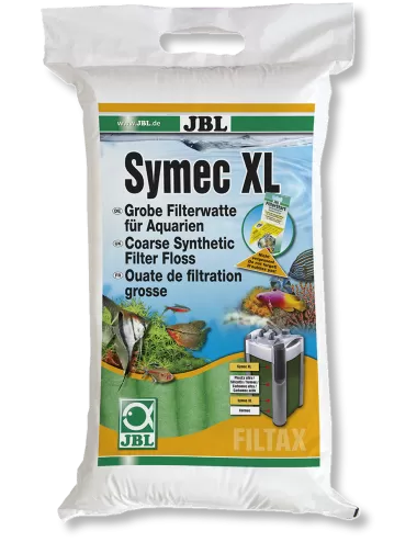 JBL - Symec XL - Ouate filtrante épaisse verte - 250g