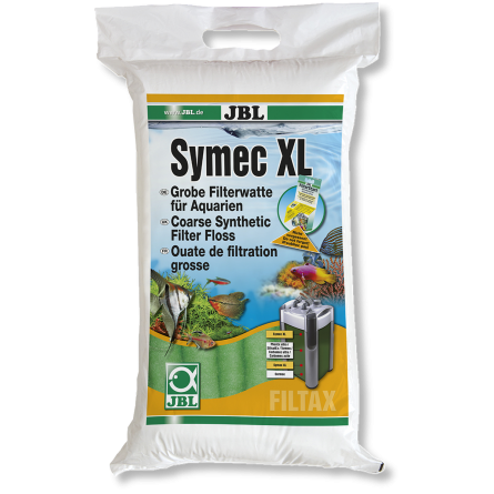 JBL - Symec XL - Ouate filtrante épaisse verte - 250g