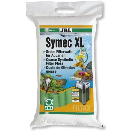 JBL - Symec XL - Ouate filtrante épaisse verte - 250g