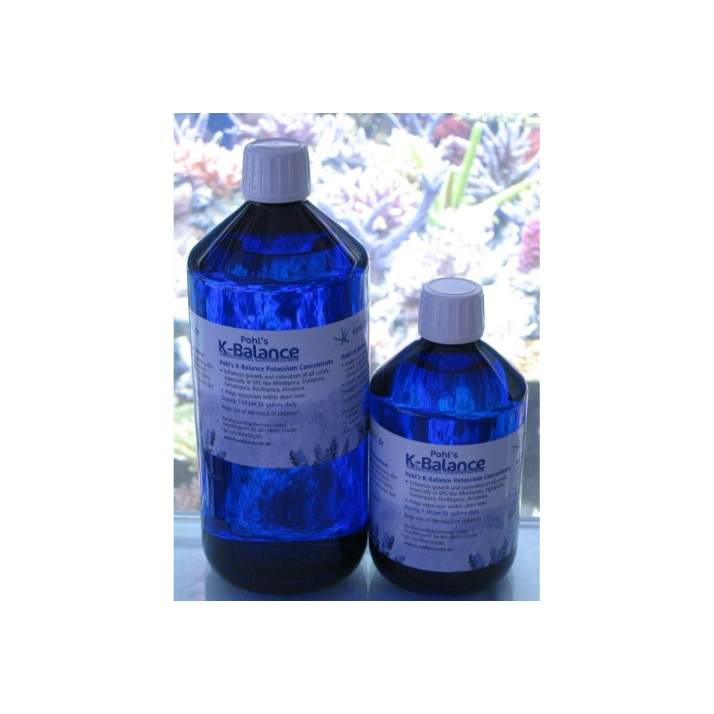Concentrado de potássio KORALLEN-ZUCHT Pohl's K-Balance 100ml