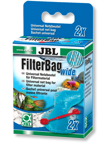 JBL - FilterBag wide - Sachet pour matériau filtrant - (2x)