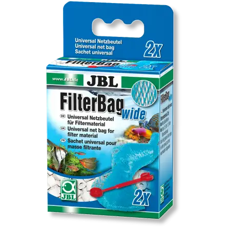 JBL - FilterBag wide - Sachet pour matériau filtrant - (2x) JBL - FilterBag wide - Sachet pour matériau filtrant - (2x)