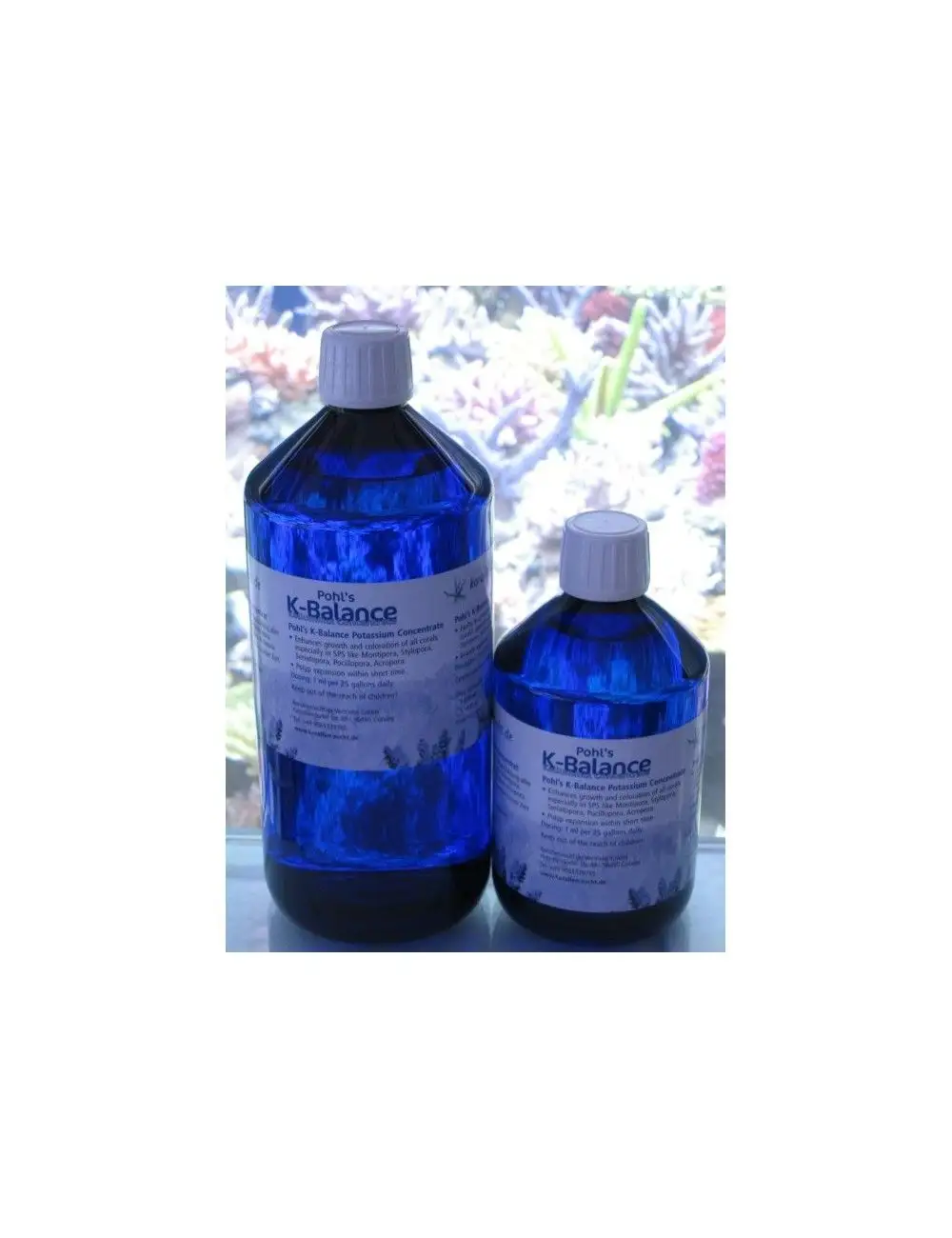 Concentrado de potássio KORALLEN-ZUCHT Pohl's K-Balance 250ml Concentrado de potássio KORALLEN-ZUCHT Pohl's K-Balance 250ml