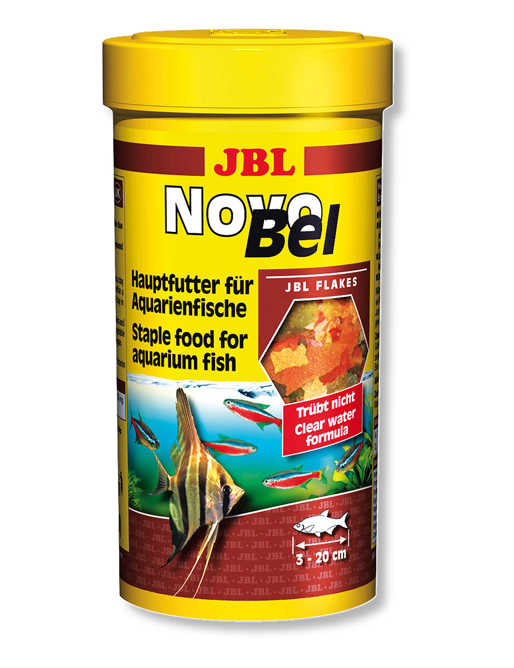 JBL - NovoBel - Aliment de base en flocons - 100ml