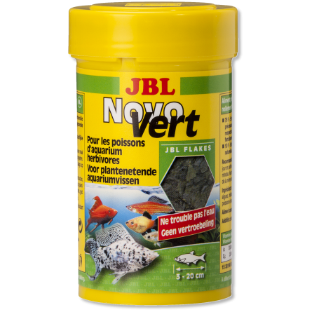 JBL - NovoVert - Aliment de base pour poissons herbivores - 100ml