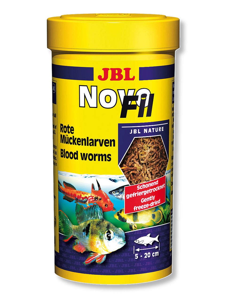 JBL - NovoFil 100ml - Larves de moustiques pour poissons difficiles