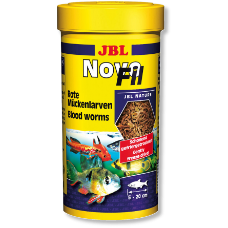 JBL - NovoFil 250ml - Larves de moustiques pour poissons difficiles