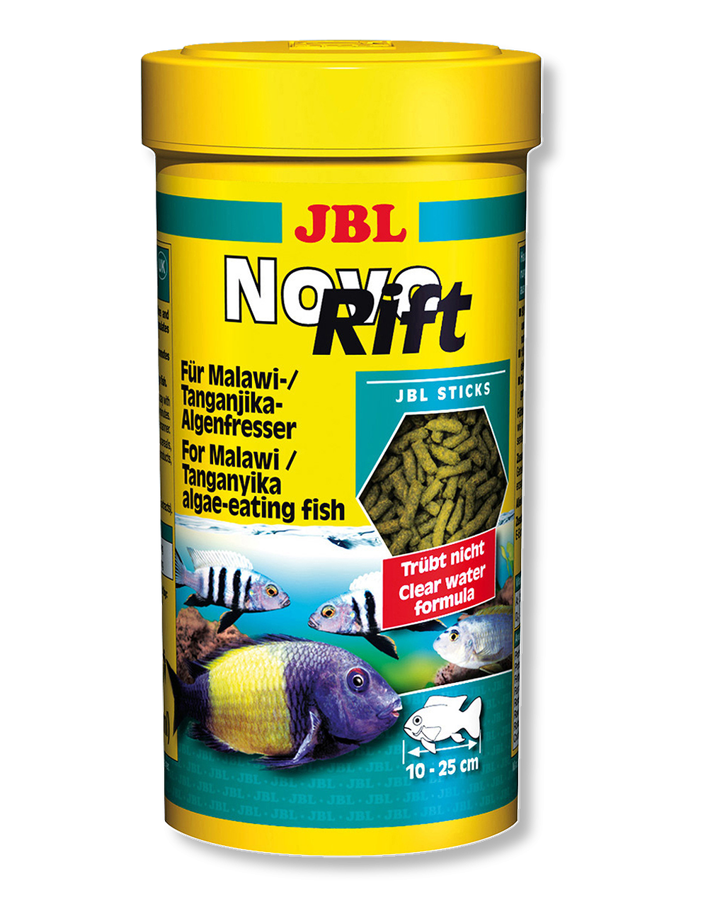 JBL - NovoRift 1l - Nourriture pour Cichlidés brouteurs d'algues