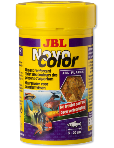 JBL - NovoColor 100ml - Nourriture pour poissons d'aquarium colorés