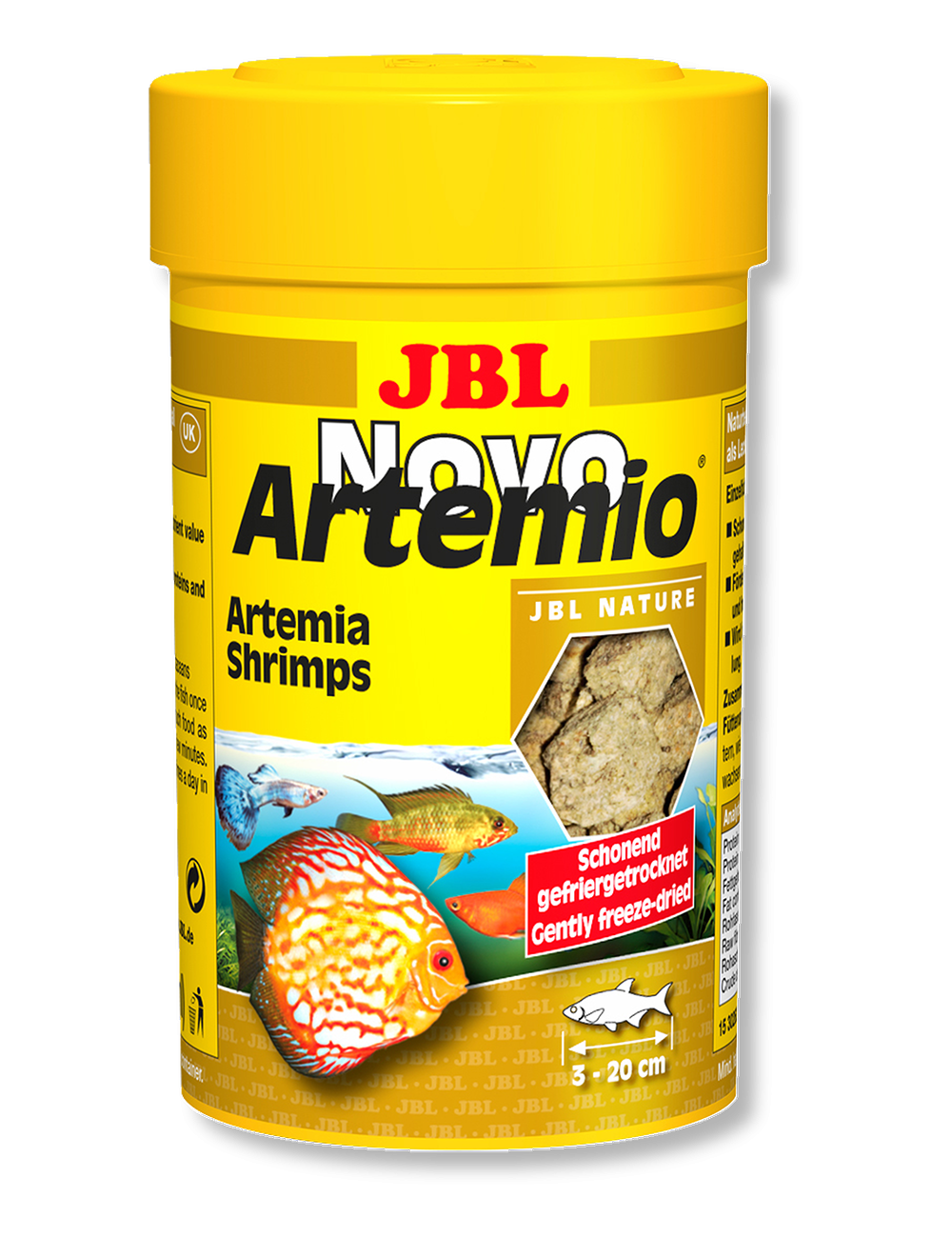 JBL - NovoArtemio 100ml - Artémias Lyophilisées pour poissons