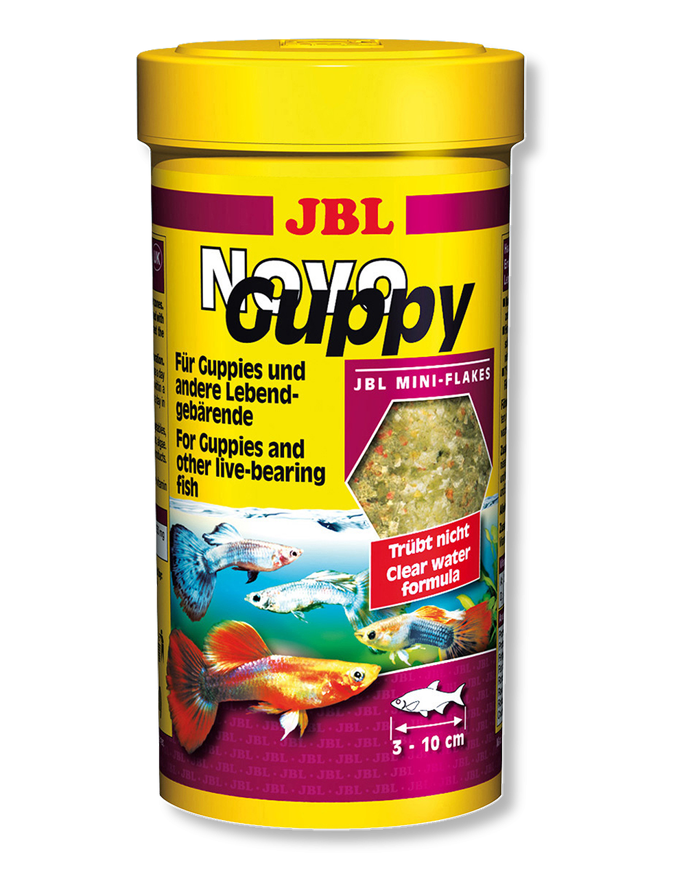 JBL - NovoGuppy 250ml - Nourriture pour vivipares / guppys