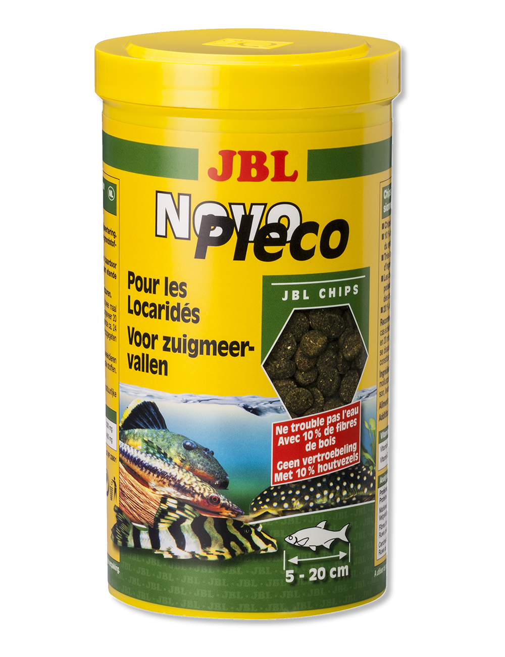 JBL - NovoPleco 250ml - Nourriture pour petits et moyens plécos