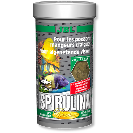 JBL - Spirulina 250ml - Nourriture Premium pour mangeurs d'algues