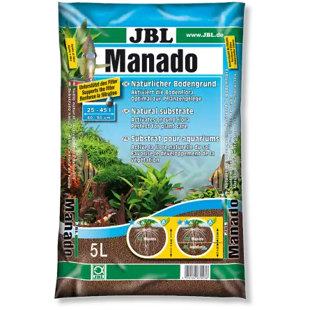 JBL - Manado 1.5l - Substrat de sol naturel pour aquariums d'eau douce