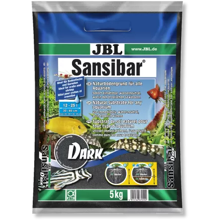 JBL - Sansibar BLACK 5kg - Black substrate for aquariums