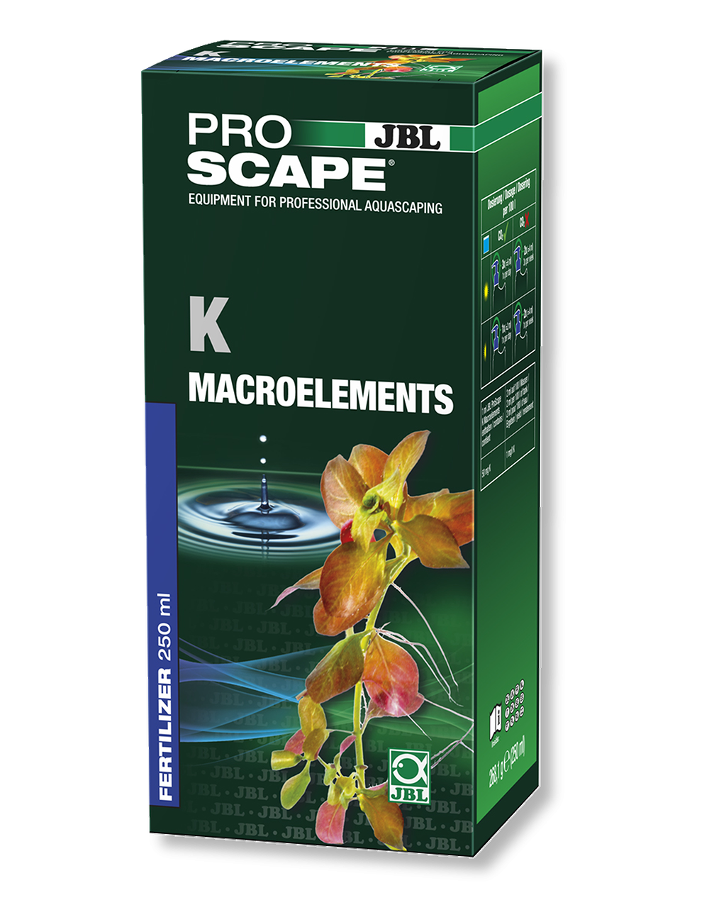 JBL ProScape - K Macroelements 250ml - Engrais végétal au potassium pour aquascaping
