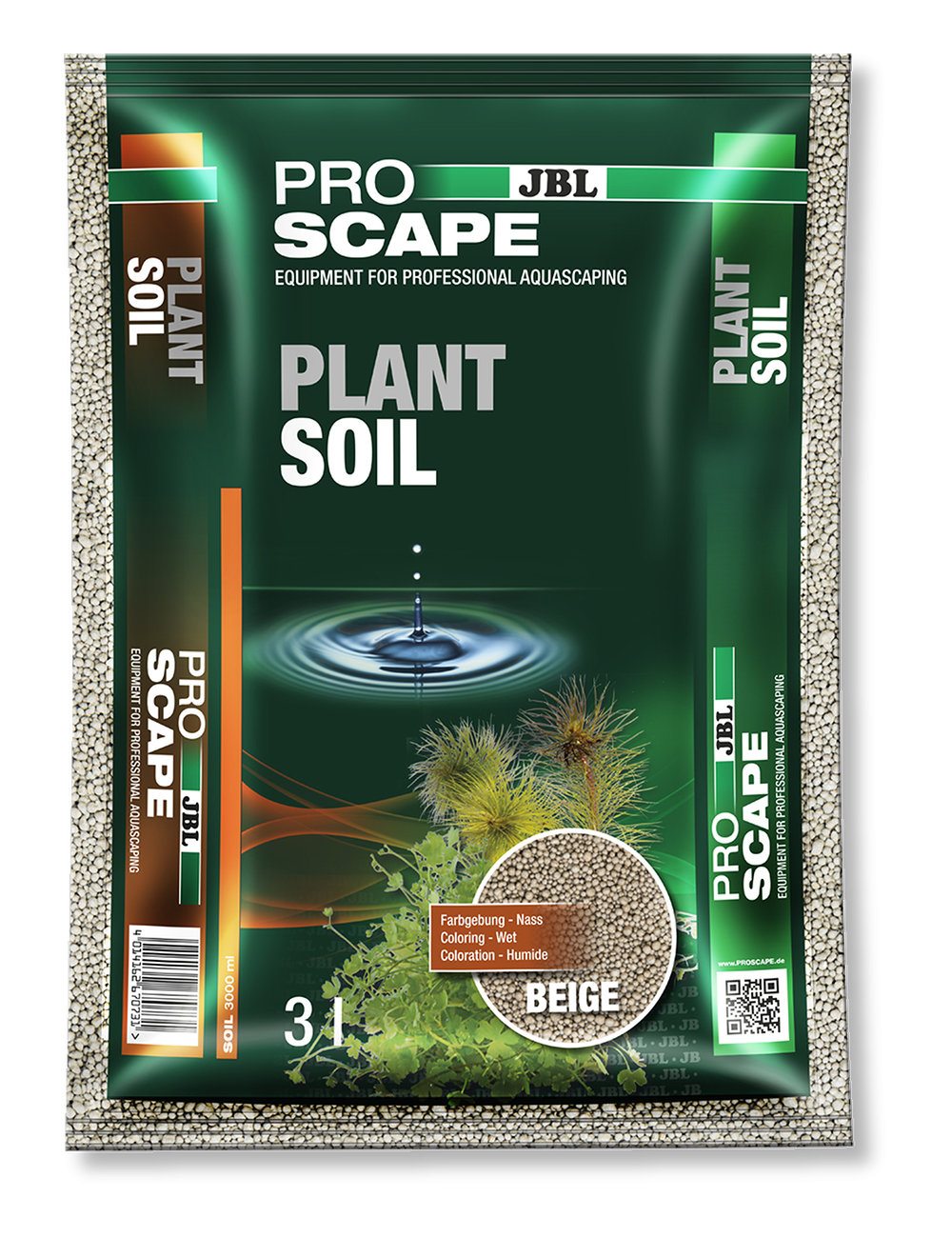 JBL ProScape - PlantSoil BEIGE 9l - Substrat nutritif pour plantes aquatiques