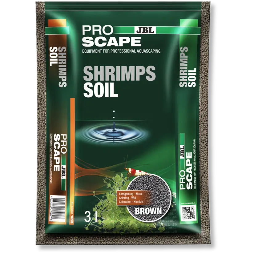 JBL ProScape - ShrimpsSoil BROWN 3l - Beige technical substrate for shrimp aquariums