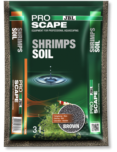 JBL ProScape - ShrimpsSoil BROWN 9l - Beige technical substrate for shrimp aquariums