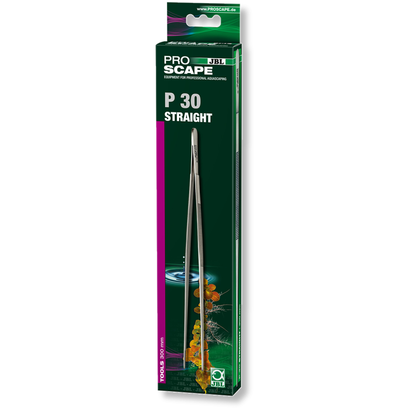 JBL ProScape - Tool P straight 30cm - Pinza dritta per la decorazione di piante e acquari