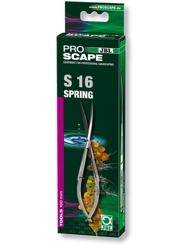 JBL ProScape - Tool S spring 16cm - Tijera con resorte curvo