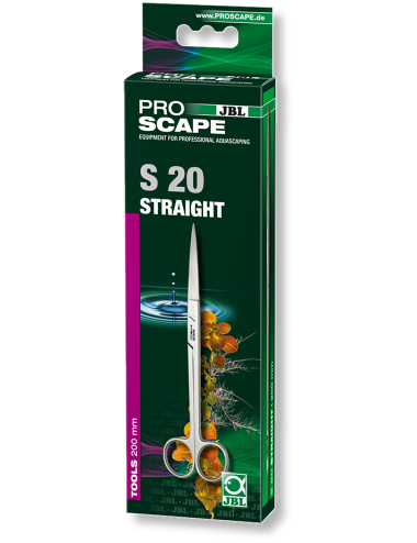 JBL ProScape - Tool S recta 20cm - Tijeras rectas para podar plantas en aquascaping