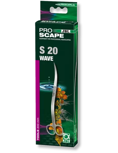JBL ProScape - Tool S wave 20cm - Forbici dritte per potare piante in aquascaping