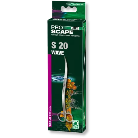 JBL ProScape - Tool S wave 20cm - Tijeras rectas para podar plantas en aquascaping JBL ProScape - Tool S wave 20cm - Tijeras rectas para podar plantas en aquascaping