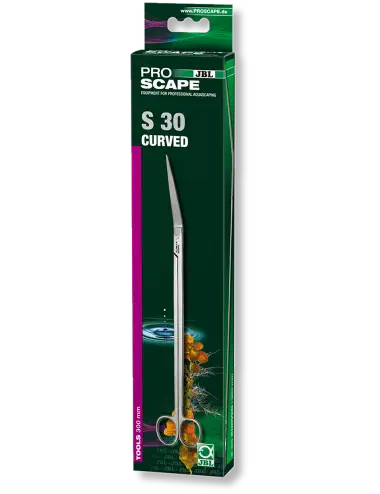 JBL ProScape - Tool S curved 30cm - Angled scissors for aquarium plant care