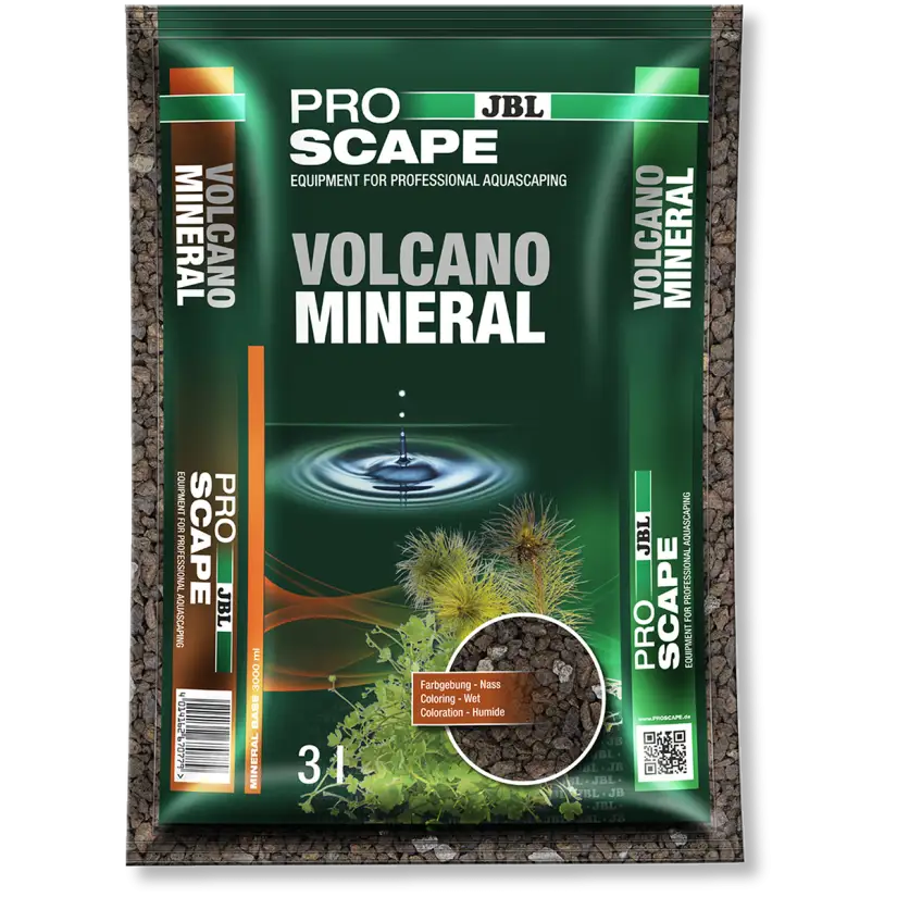 JBL ProScape - Volcano Mineral 3l - Substrat volcanique naturel pour aquariums