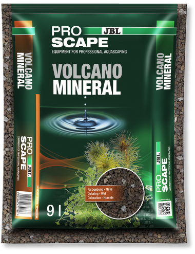 JBL ProScape - Volcano Mineral 9l - Substrat volcanique naturel pour aquariums