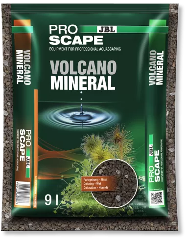 JBL ProScape - Volcano Mineral 9l - Substrat volcanique naturel pour aquariums