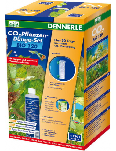 DENNERLE - CO2 BIO 120 - Kit CO2 para Aquário