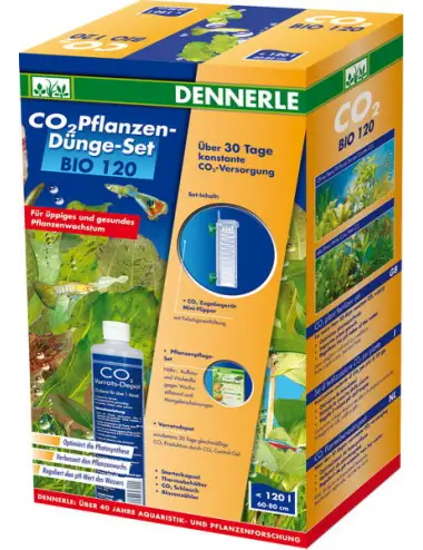 DENNERLE - CO2 BIO 120 - Kit CO2 per Acquario