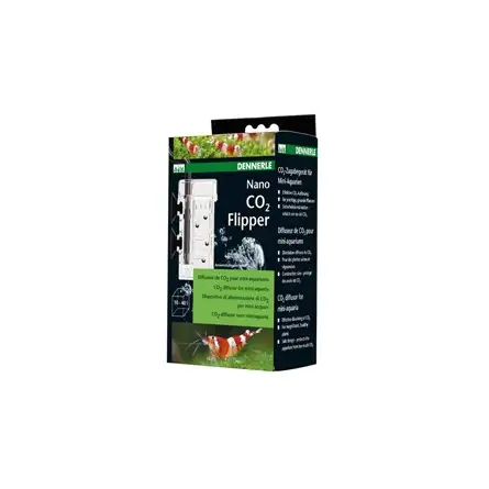 DENNERLE - Nano Flipper CO2 - Diffuseur de CO2 pour nano aquariums DENNERLE - Nano Flipper CO2 - Diffuseur de CO2 pour nano aquariums