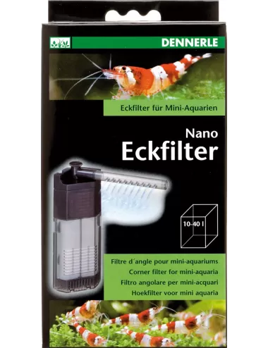 DENNERLE - Nano Eckfilter - Filtro para Aquário até 40 L