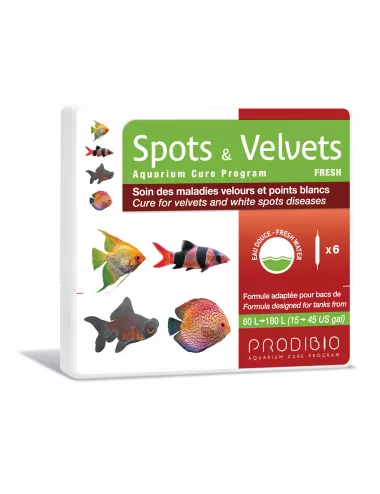 PRODIBIO - Spots & Velvets Fresh 6 vials - For velvet diseases and whiteheads