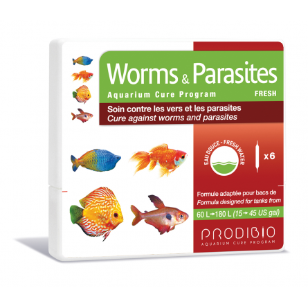 PRODIBIO - Worms & Parasites Fresh 6 ampoules - Soin contre vers et parasites